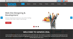 Desktop Screenshot of genesiszeal.com
